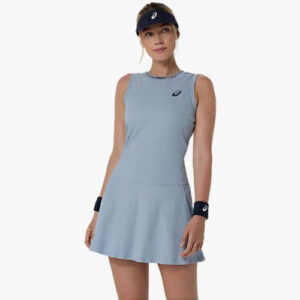 Asics ชุดเดรสเทนนิสผู้หญิง Women's Game Dress | Grey Blue ( 2042A444-301 )