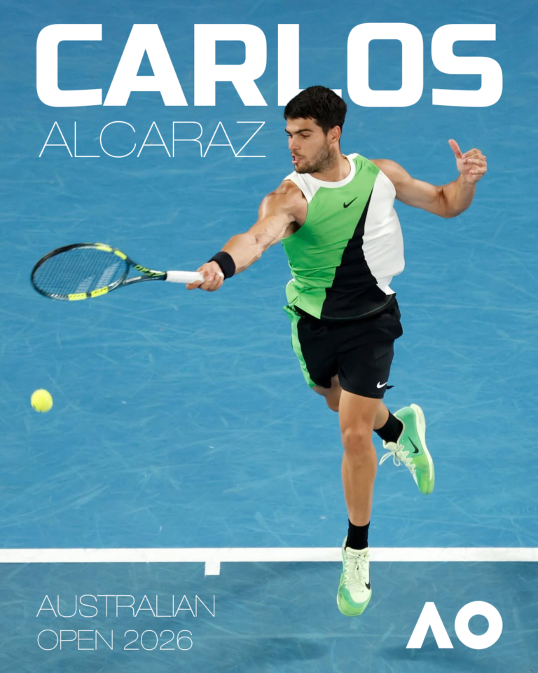 Carlos Alcaraz in Australian Open 2026