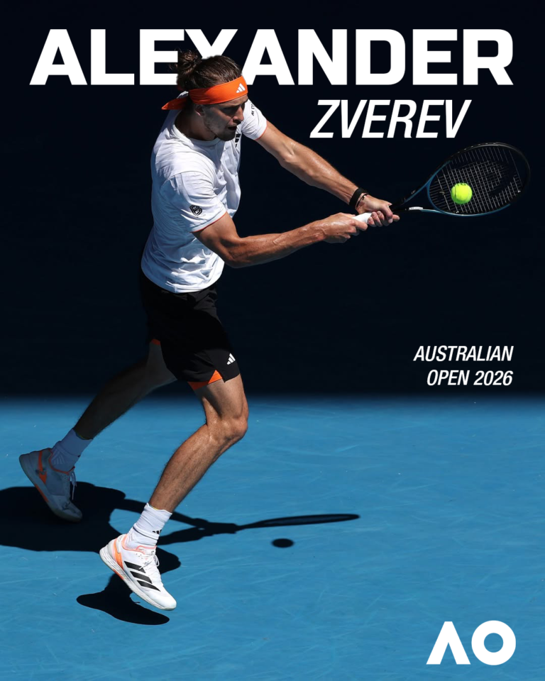 Alexander Zverev In Australian Open 2026