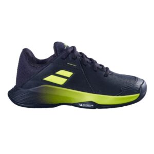Babolat รองเท้าเทนนิสเด็ก Propulse Junior 3 All Court | Black/Aero ( 32JS26478A-2036 )
