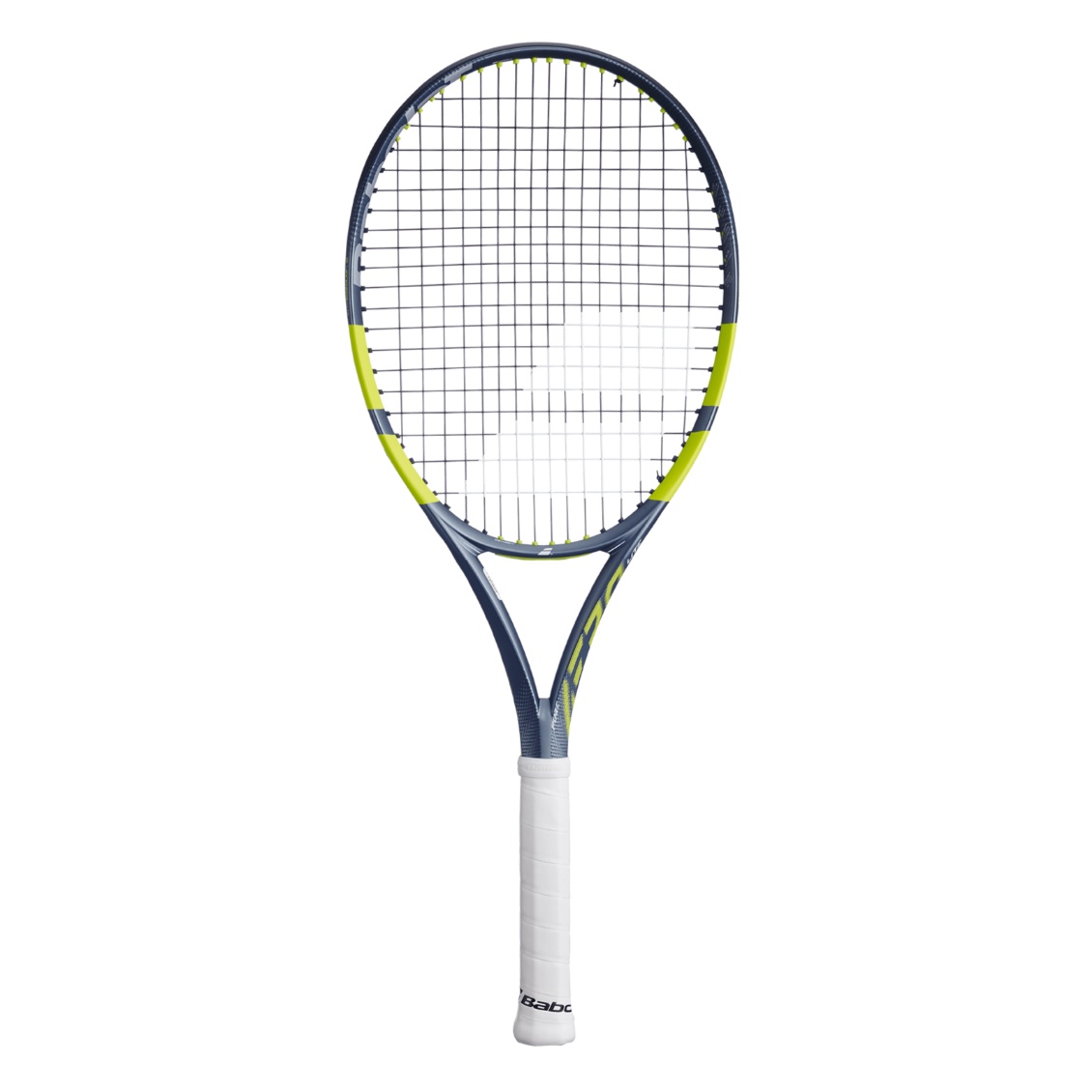Babolat ไม้เทนนิส Pure Aero Lite Gen 9 2026 Tennis Racket G2 , G3 | Metallic Grey / Fluo Yellow ( 101572 )