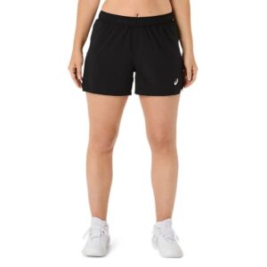 Asics กางเกงเทนนิสผู้หญิง Women’s Court 2-N-1 Short | Performance Black ( 2042A375-001 )