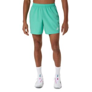 Asics กางเกงเทนนิสผู้ชาย Men’s Court 7In Short | Aurora Green ( 2041A344-300 )