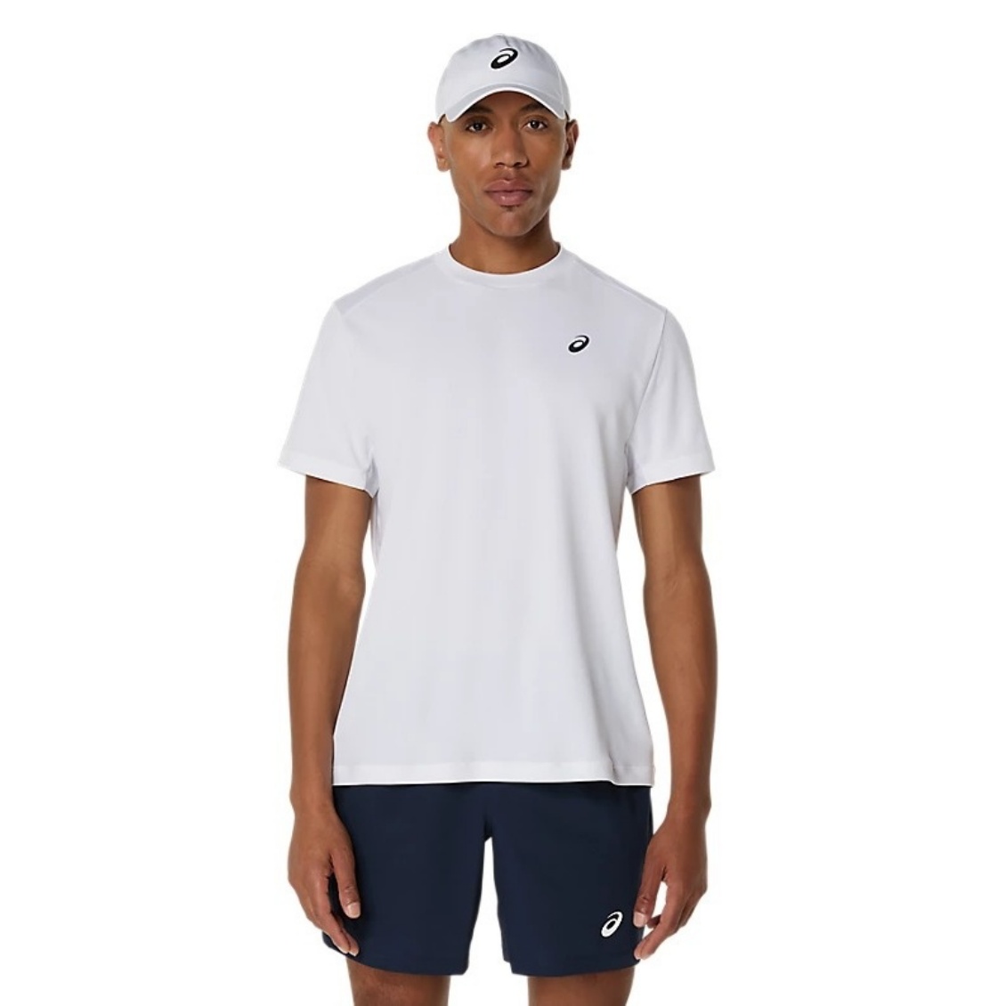 Asics เสื้อเทนนิสผู้ชาย Men’s Court SS Top | Brilliant White ( 2041A339-100 )
