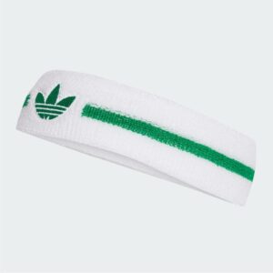Adidas แถบรัดศีรษะเทนนิส Originals Tennis Headband | White/Green ( JW6118 )