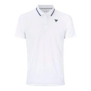 Tecnifibre เสื้อเทนนิสผู้ชาย Tech Polo Polo Shirt | White ( 22POLOWH6 )