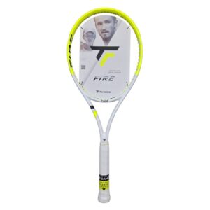 Tecnifibre ไม้เทนนิส FIRE 260 OS Tennis Racket Grip 2 | White/Yellow ( 14FIR26062 )
