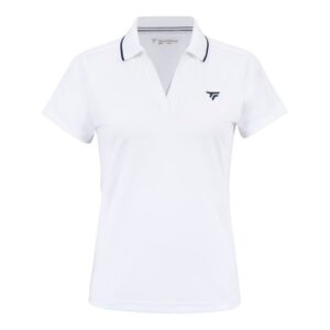 Tecnifibre เสื้อเทนนิสผู้หญิง Tech Polo Polo Shirt | White ( 22WPOLWH6 )