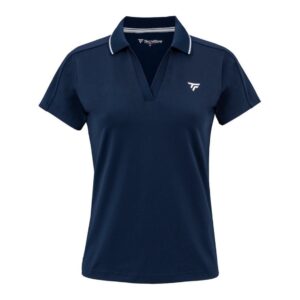 Tecnifibre เสื้อเทนนิสผู้หญิง Tech Polo Polo Shirt | Marine ( 22WPOLMA6 )