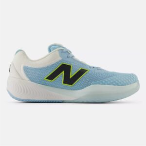 New Balance รองเท้าเทนนิสผู้หญิง FuelCell 996v6 (D) Wide Tennis shoes | Sea Salt / Glint Blue ( W996605 )