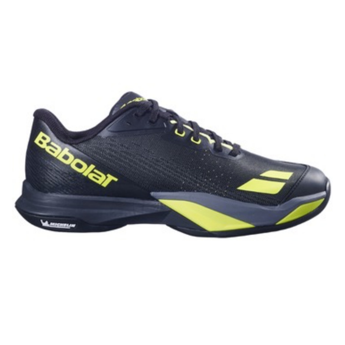 Babolat รองเท้าเทนนิสผู้ชาย Jet Mach 4 All Court Men | Black/Aero ( 30S26629B-2036 )