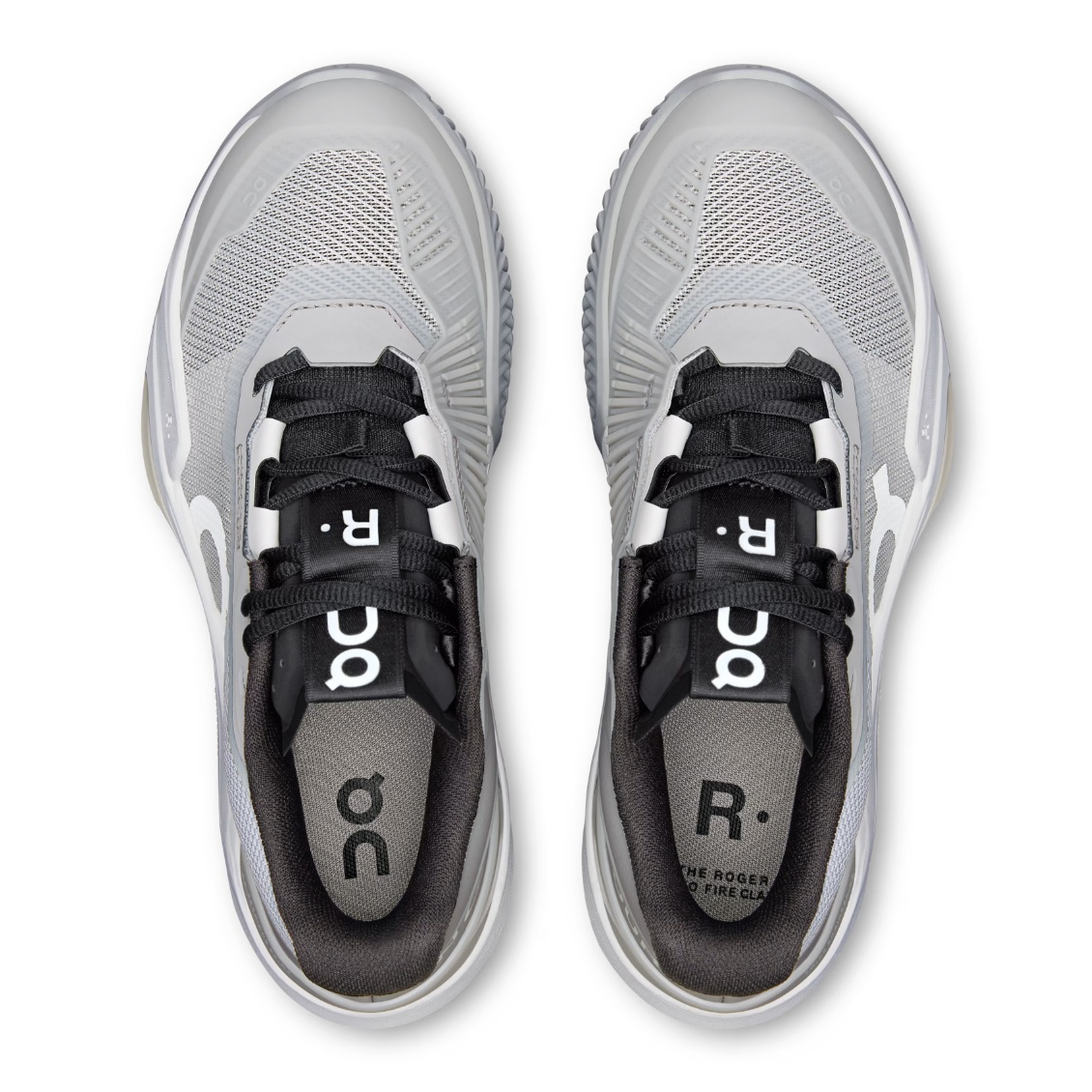 On รองเท้าเทนนิสผู้หญิง The Roger Pro Fire Clay | Glacier / Black ( 3WF30590117 ) - Image 5