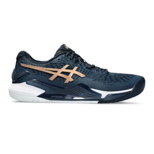 Asics รองเท้าเทนนิสผู้ชาย Gel-Resolution 9 | French Blue/Pure Gold ( 1041A468-960 )