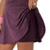 Asics เสื้อเทนนิสผู้หญิง Women’s Match Jacquard Dress | Dark Aubergine ( 2042A458-500 ) - Image 6