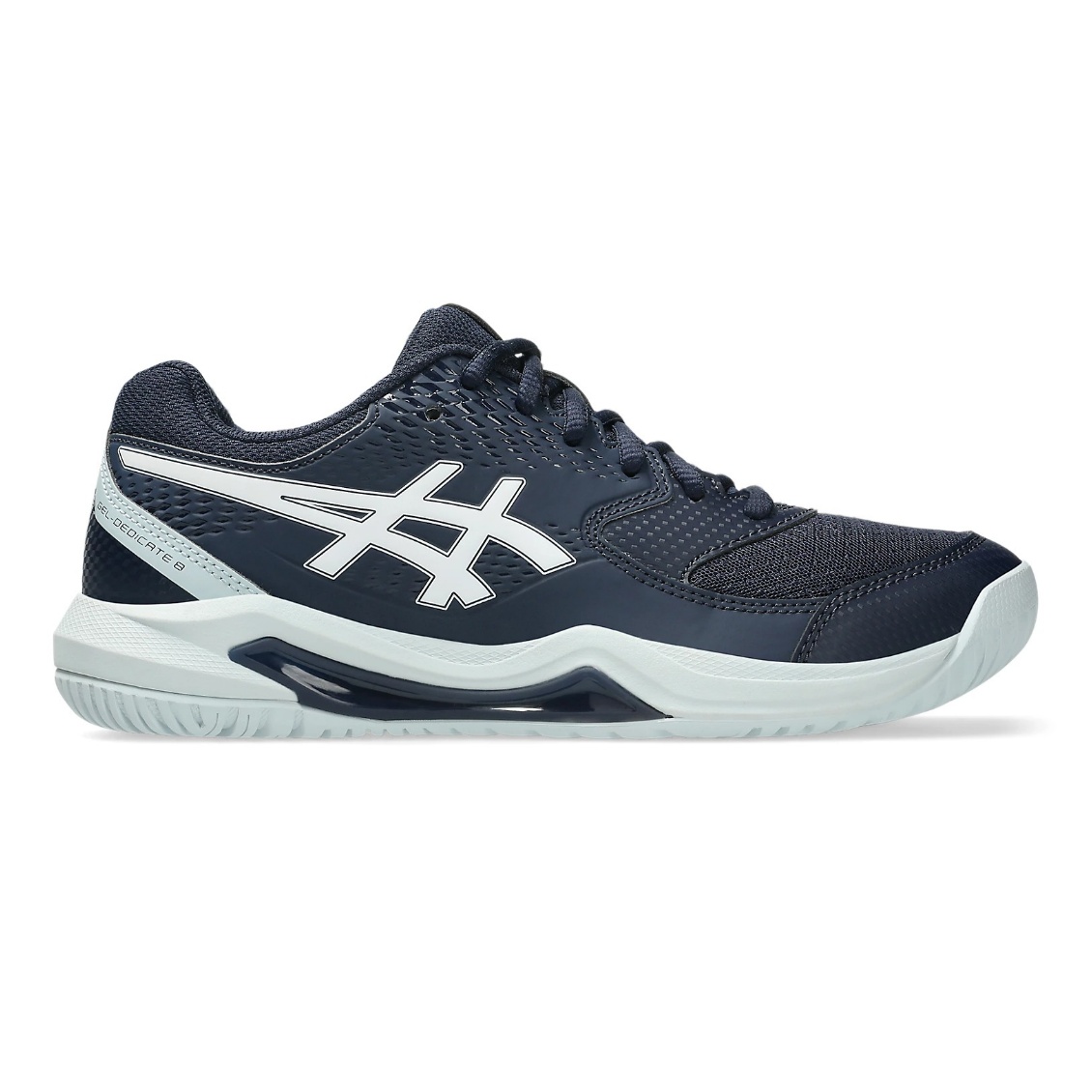 Asics รองเท้าเทนนิสผู้หญิง Gel-Dedicate 8 | Midnight/White ( 1042A237-402 )