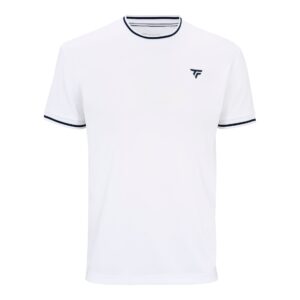 Tecnifibre เสื้อเทนนิสผู้ชาย Team Tech Tee T-shirt | White | ( 22TECHWH6 )