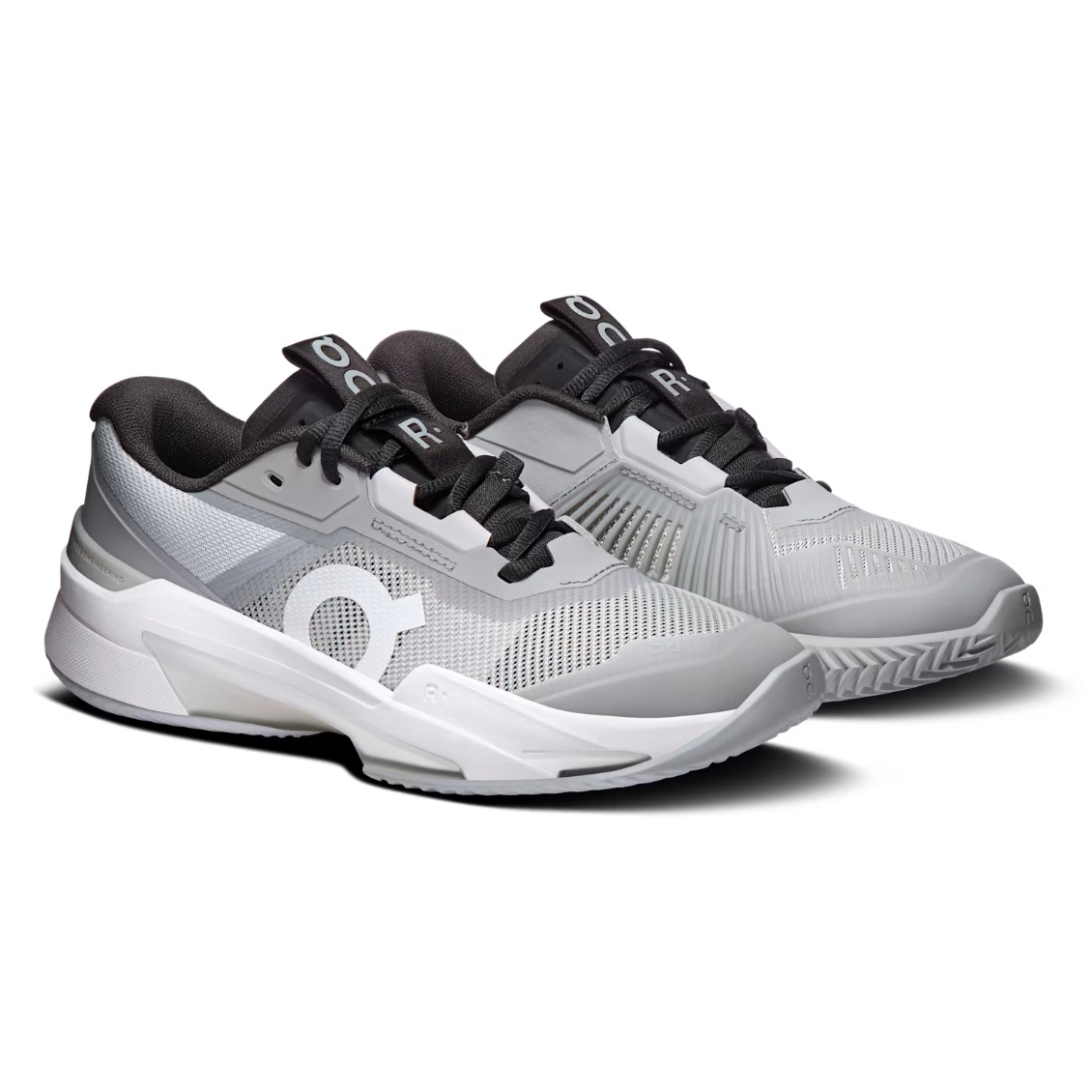 On รองเท้าเทนนิสผู้หญิง The Roger Pro Fire Clay | Glacier / Black ( 3WF30590117 ) - Image 2