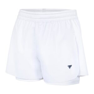 Tecnifibre กางเกงเทนนิสผู้หญิง Stretch Short | White ( 23WSHOWH6 )
