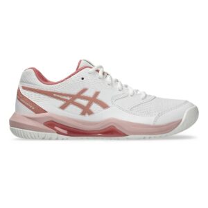 Asics รองเท้าเทนนิสผู้หญิง Gel-Dedicate 8 | White / Rose Rouge ( 1042A237-106 )