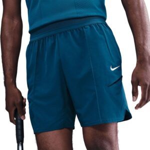 Nike กางเกงเทนนิสผู้ชาย Men's Court Slam Dri-FIT 6in Tennis Shorts | Blue Force ( HM6740-415 )