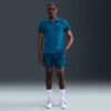 Nike กางเกงเทนนิสผู้ชาย Men's Court Slam Dri-FIT 6in Tennis Shorts | Blue Force ( HM6740-415 ) - Image 5