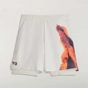 Adidas กางเกงเทนนิสผู้ชาย Men's Y-3 Tennis Shorts and Leggings Set | Orbit Grey ( JN2997 )