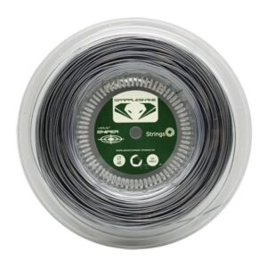 Grapplesnake เอ็นไม้เทนนิสแบ่งขาย Tour Sniper 1.25mm/1.30mm Tennis String Reel | Grey / Silver ( TOURSNIPER )