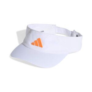 Adidas หมวกเทนนิส Climacool Visor | White / Pure Orange ( KH1104 )