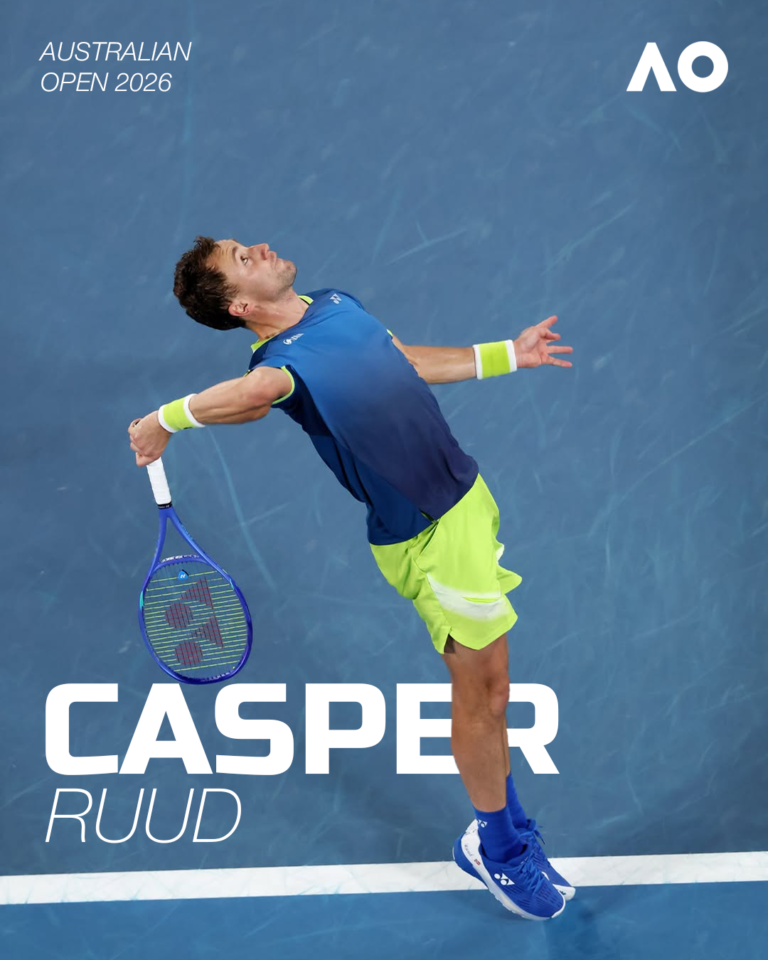 Casper Ruud In Australian Open 2026