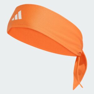 Adidas แถบรัดศรีษะเทนนิส Climacool Tennis Tie Band | Pure Orange / White ( KH1101 )