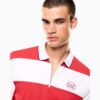 EA7 เสื้อเทนนิสผู้ชาย Pro Zip-Up Polo Shirt | Red ( 7M001528AF22175U5072 ) - Image 2
