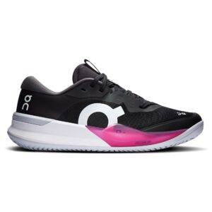 On รองเท้าเทนนิสผู้หญิง The Roger Pro 3 Clay Tennis Shoes | Black / Pink  ( 3WG10732890 )