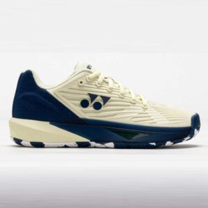 Yonex รองเท้าเทนนิสผู้หญิง Power Cushion Eclipsion 5 | Champagne / Navy blue ( SHTE5LACCHNV )