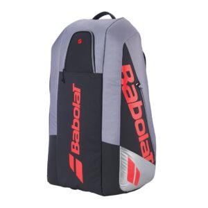 Babolat กระเป๋าเทนนิส RH9 Pure Strike Tennis Bag | Grey / Neon Red ( 751248 )