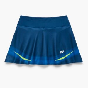 Yonex กระโปรงเทนนิสผู้หญิง Women's Flash Line Flared Tournament Skirt | Indigo Blue ( 26183 )