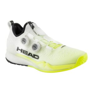 Head รองเท้าเทนนิสผู้ชาย Endure Pro BOA | White/Yellow ( 27300570WHYW )