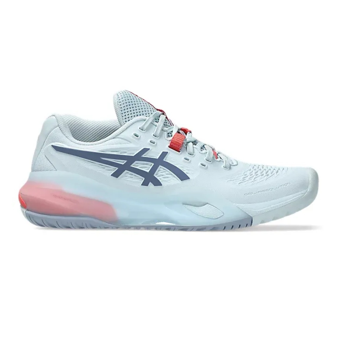 Asics รองเท้าเทนนิสผู้หญิง Gel-Resolution X Wide (D) | Sky/Grey Blue ( 1042A278-401 )