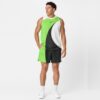 Nike กางเกงเทนนิสผู้ชาย Men's Court Slam Dri-Fit Short | Black / Mean Green / White ( IB1037-010 ) - Image 5