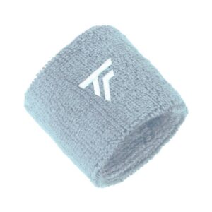 Tecnifibre ปลอกรัดข้อมือเทนนิสแบบสั้น Wristbands 2 Pack | Glacier ( 54WRI2GL60 )
