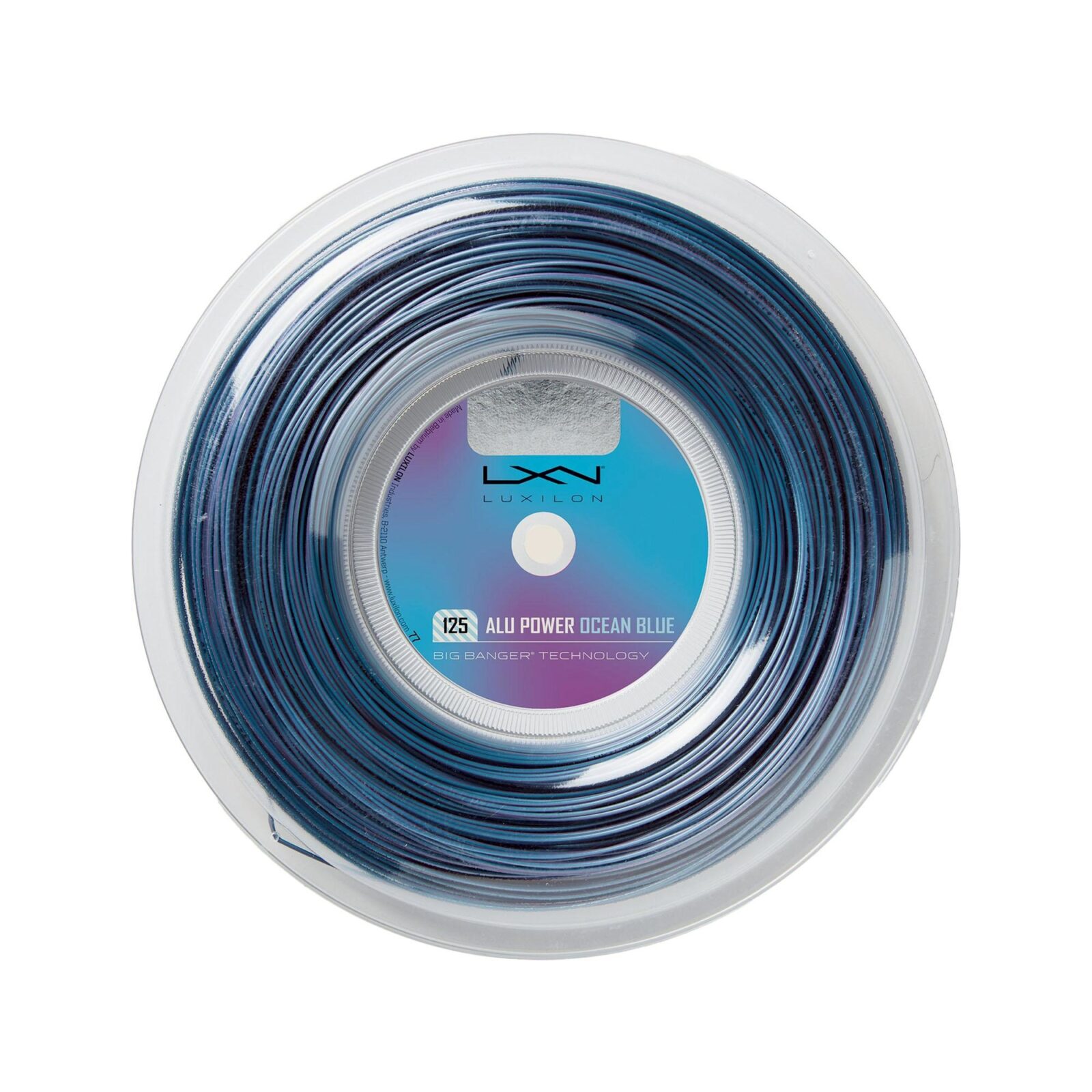Luxilon เอ็นไม้เทนนิสแบ่งขาย Alu Power 1.25mm Tennis String Reel | Ocean Blue ( WR8309601125 )