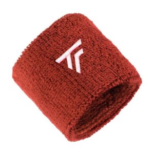 Tecnifibre ปลอกรัดข้อมือเทนนิสแบบสั้น Wristbands 2 Pack | Terracotta ( 54WRI2TE60 )