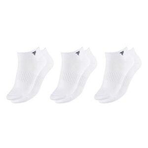 Tecnifibre ถุงเท้าเทนนิส Tennis Low-Cut Sock 3 Pairs | White ( 24LOWCWH65 )