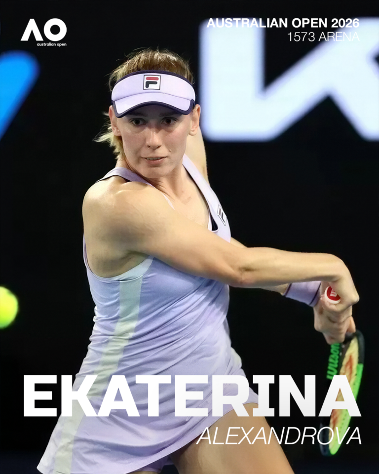 Ekaterina Alexandrova In Australian Open 2026