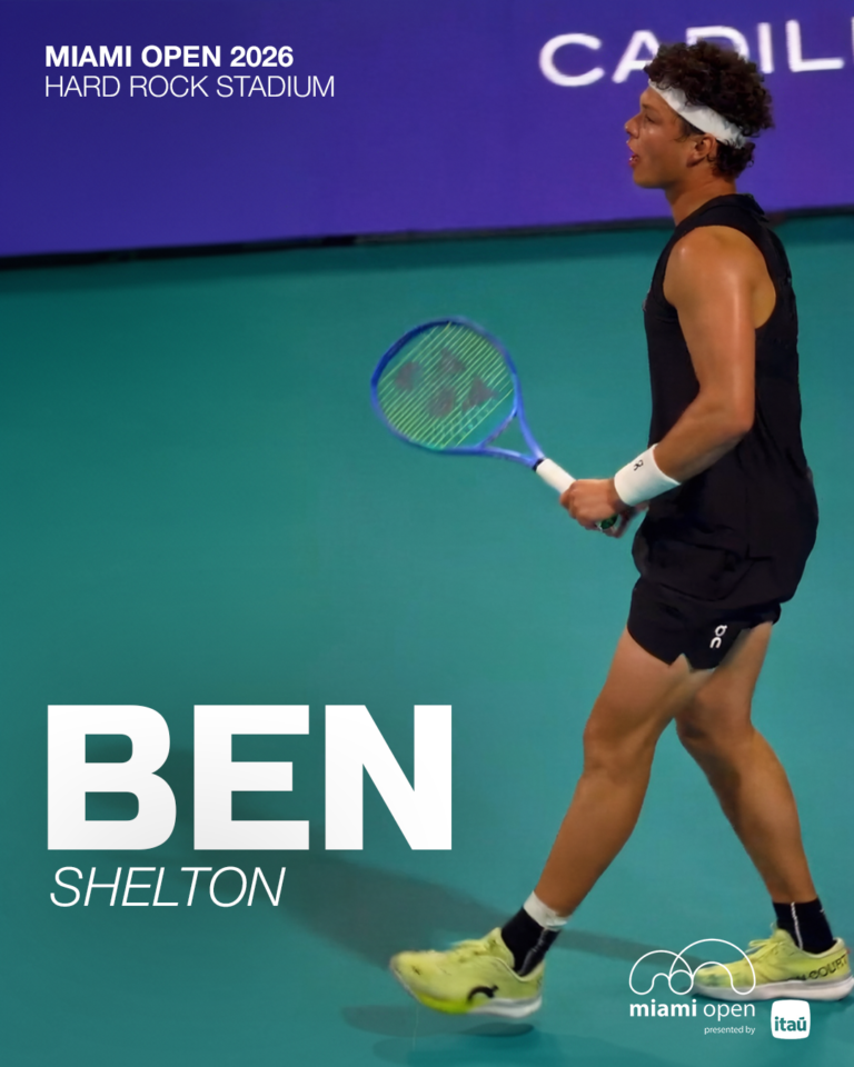 ฺBen shelton In Miami Open 2026