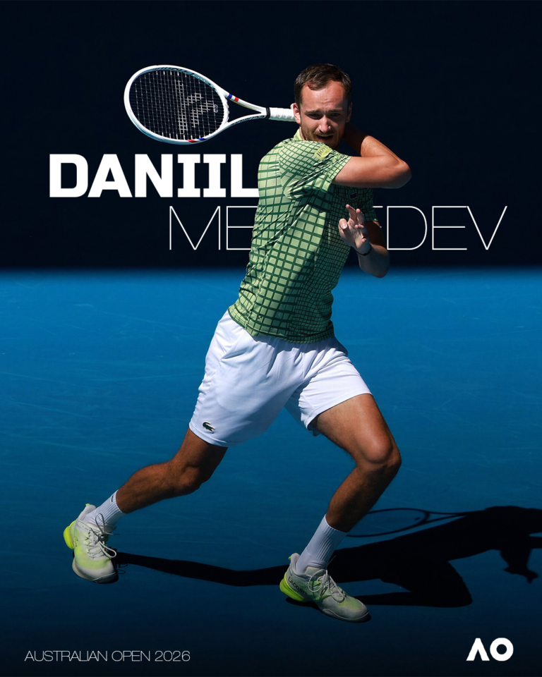 Daniil Medvedev In Australian Open 2026
