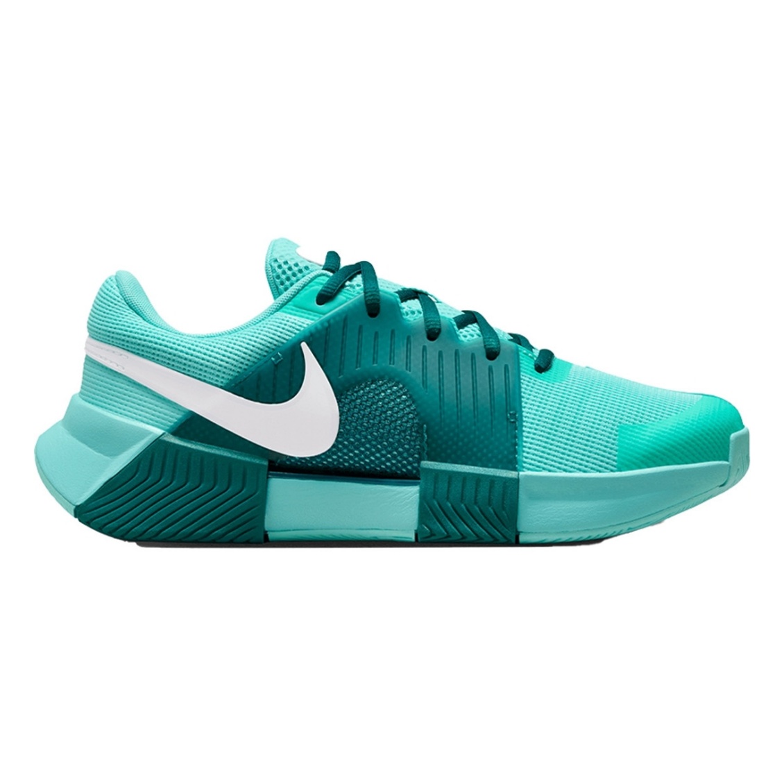 Nike รองเท้าเทนนิสผู้หญิง Zoom GP Challenge 1 Naomi Osaka Premium | Aurora Green/Geode Teal/White ( FQ7264-300 ) - Image 2