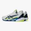 Asics รองเท้าเทนนิสผู้ชาย Solution Speed FF 3 | White/Mako Blue ( 1041A438-102 ) - Image 2