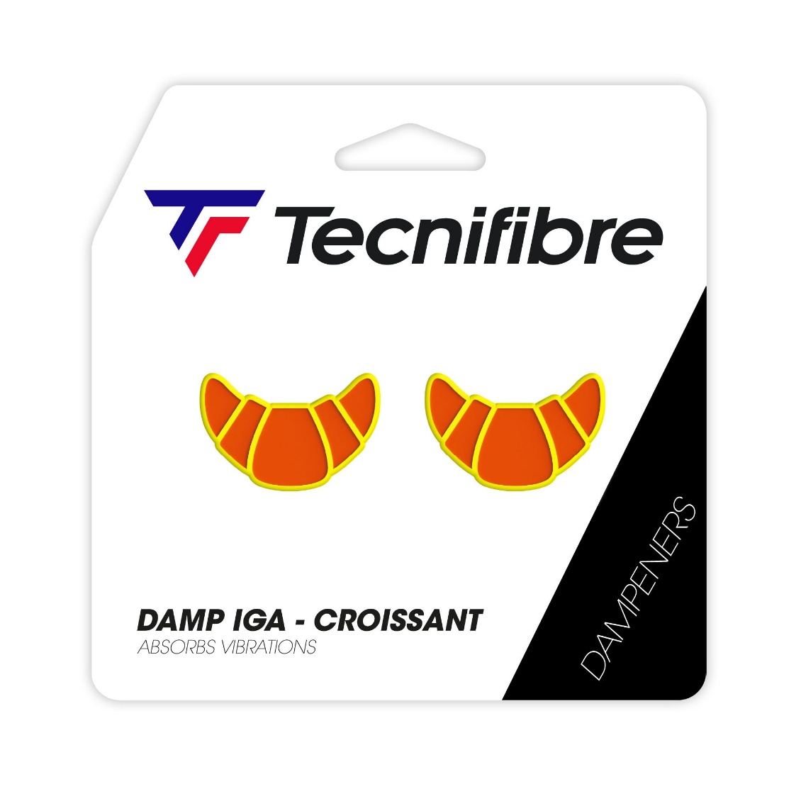 Tecnifibre ยางกันสะเทือน Damp IG Croissant | Orange / Yellow ( 53CROIIGDA )