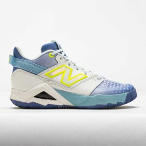 New Balance รองเท้าเทนนิสผู้หญิง Coco CG2 Mid Tennis Shoes | Sea Salt/Glint Blue  ( WCOC9AL )