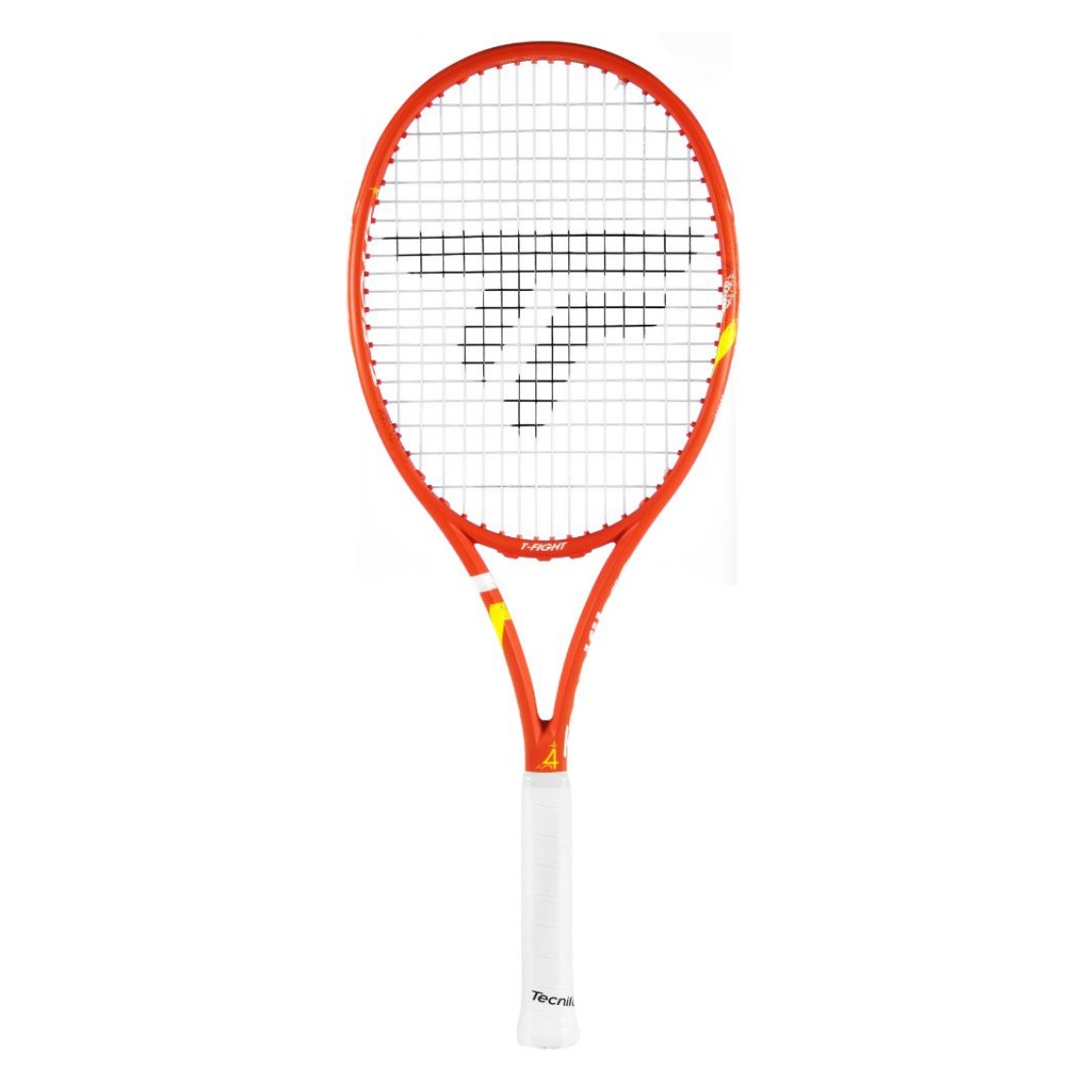 Tecnifibre ไม้เทนนิส T-Fight 300S IG Tennis Racket Grip 1,2,3 | Orange/Yellow/White ( 14FI30SIG2 )